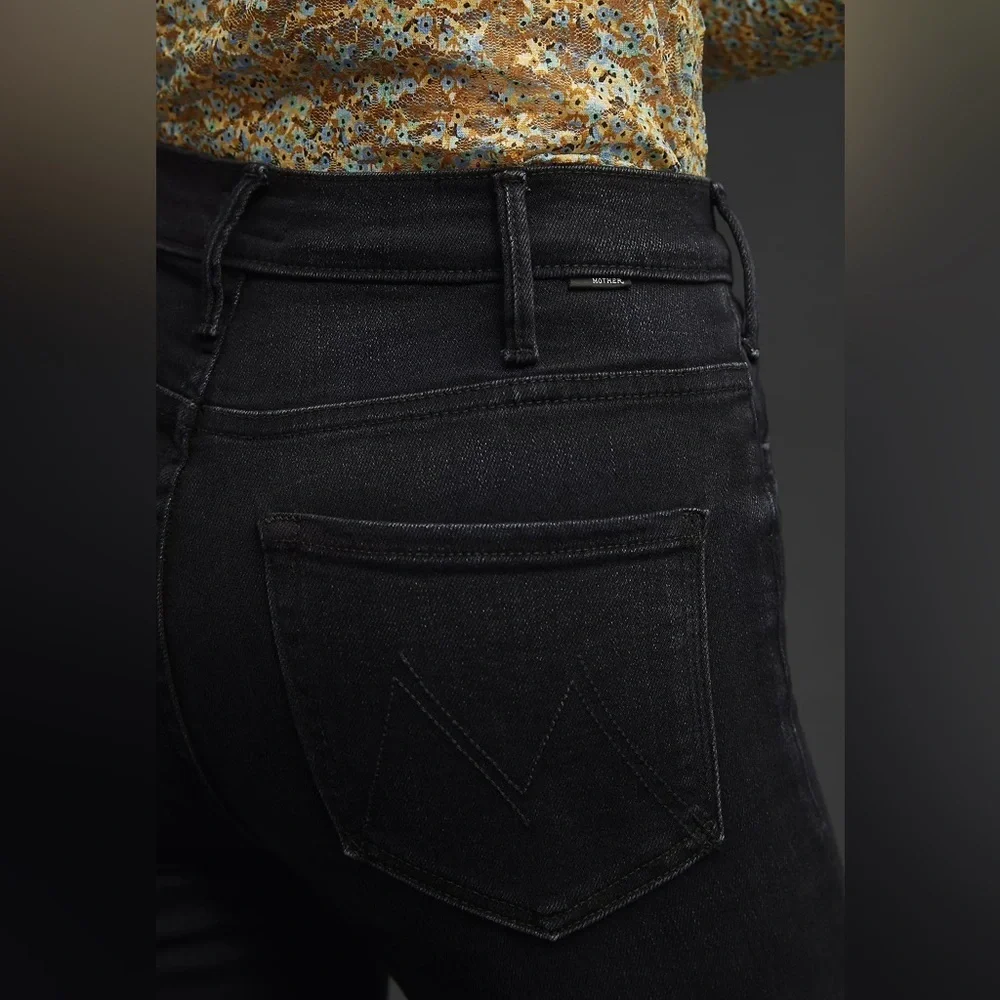 NWT MOTHER The Hustler Ankle Fray Jeans - Picture 4 of 7